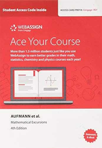 WebAssign - Printed Access Code, by Aufmann Richard; Lockwood - Very Good p