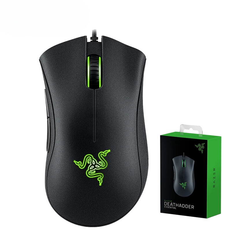 New Wired Gaming Mouse with 6400DPI Optical Sensor and 5 Buttons for Laptop and PC Gamers Optimal Performance and Precision