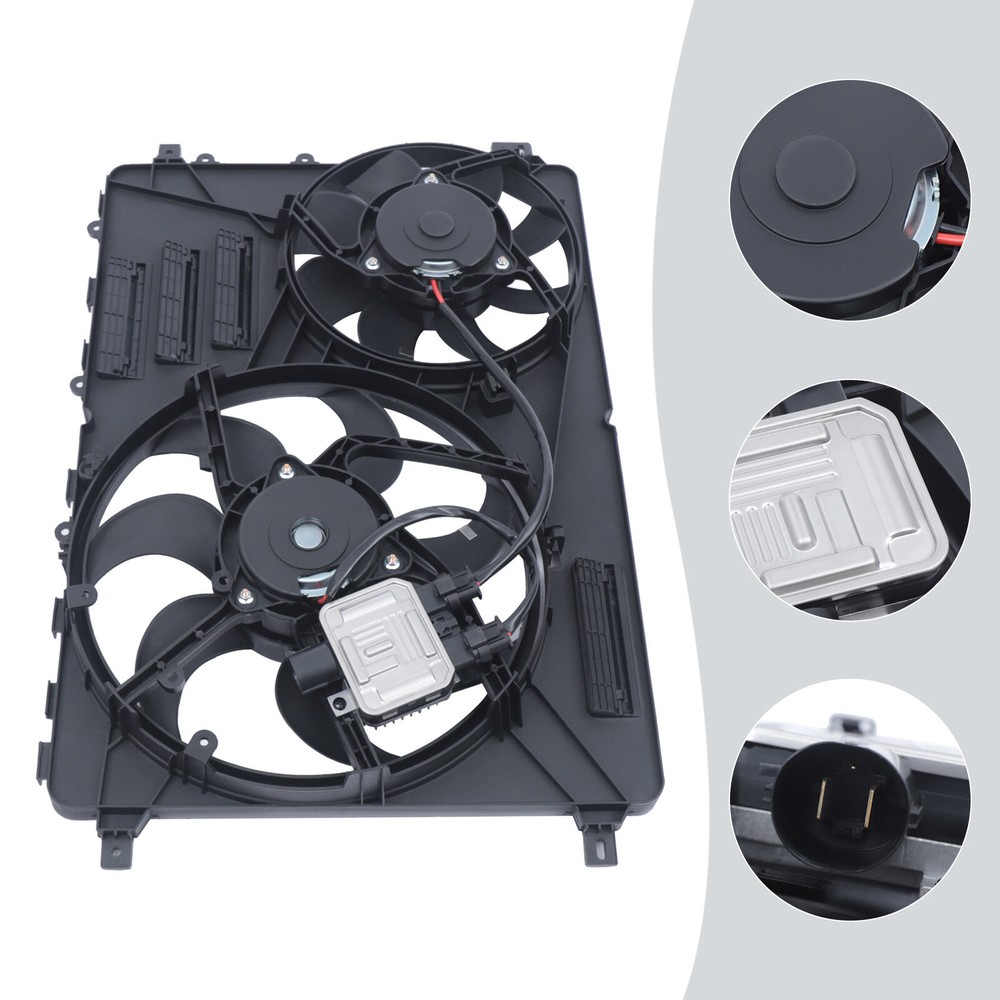 Volvo XC70 2008-2015 Radiator Condenser Cooling Fan VO3115116 306686296