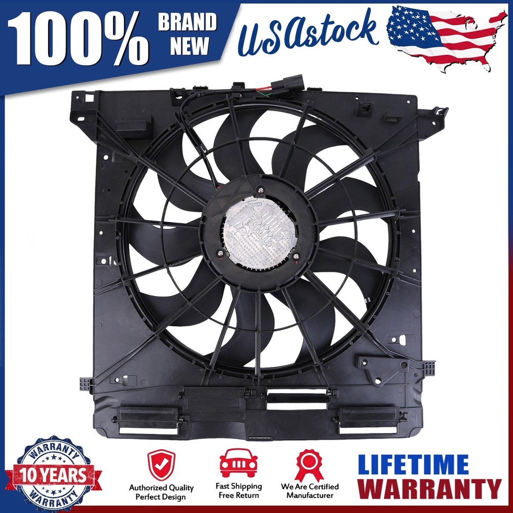 FO3115232 Radiator Cooling Fan Assembly For Ford Explorer Limited 2020 2021-2022