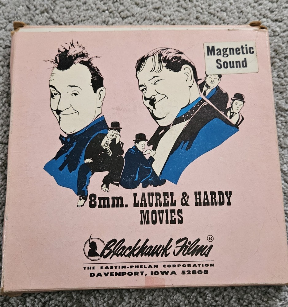 Laurel & Hardy “Tit for Tat” Blackhawk Films 8mm Sound Film