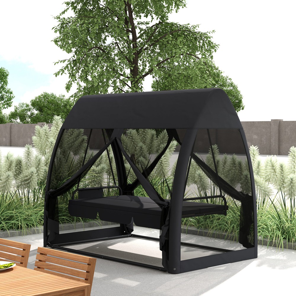 Cozy Outdoor Patio Swing Chair with Cushion for Ultimate Relaxation