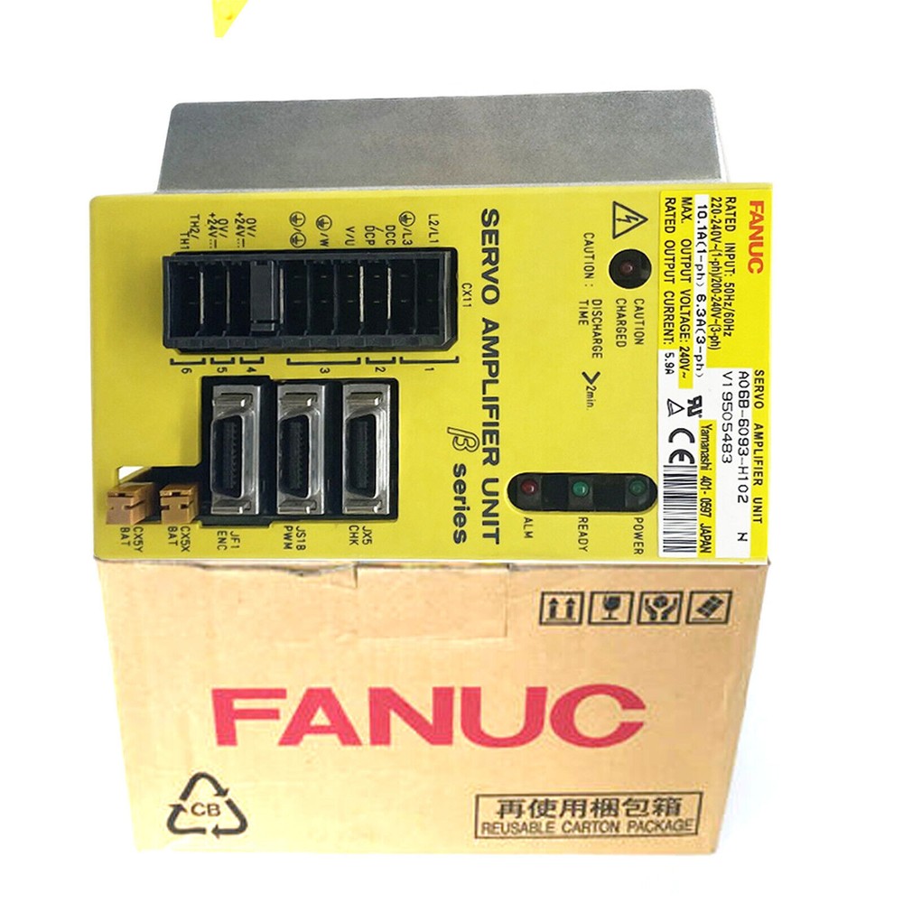 New In Box A06B-6093-H102 Servo Amplifier #A6-4