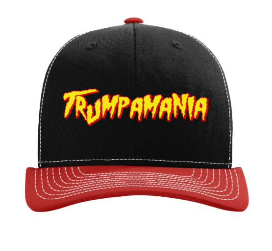 Trenz Shirt Company Mens Funny Grunge Trumpmania Mesh Back Trucker Hat