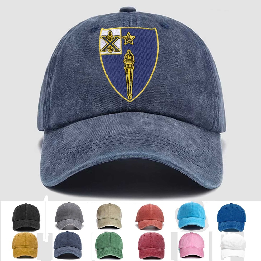 Custom Embroidered Hat 46th Infantry Regiment, Veteran Cap, Trucker Hat, Gift