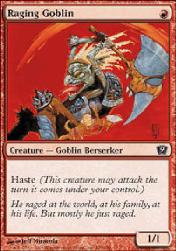 Raging Goblin X4 9th Edition MTG Magic the Gathering Card Set by DJMagic