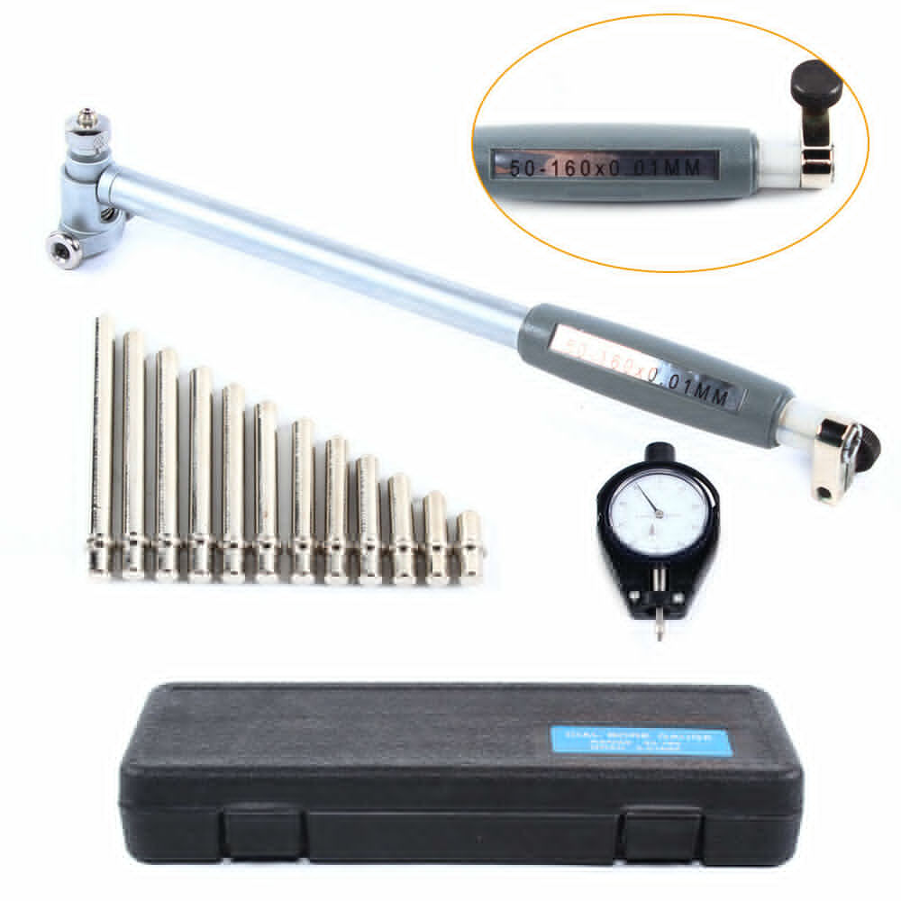 Dial Bore Gauge Engine Cylinder Gage Indicator Measuring Micrometer Tool 0.01mm