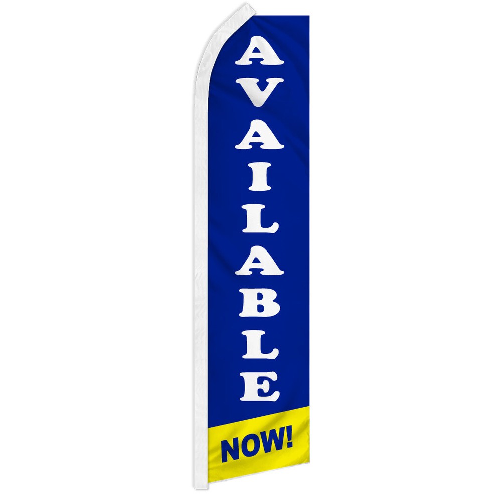 Advertising Swooper Feather Flutter Flag for Real Estate and Apartments