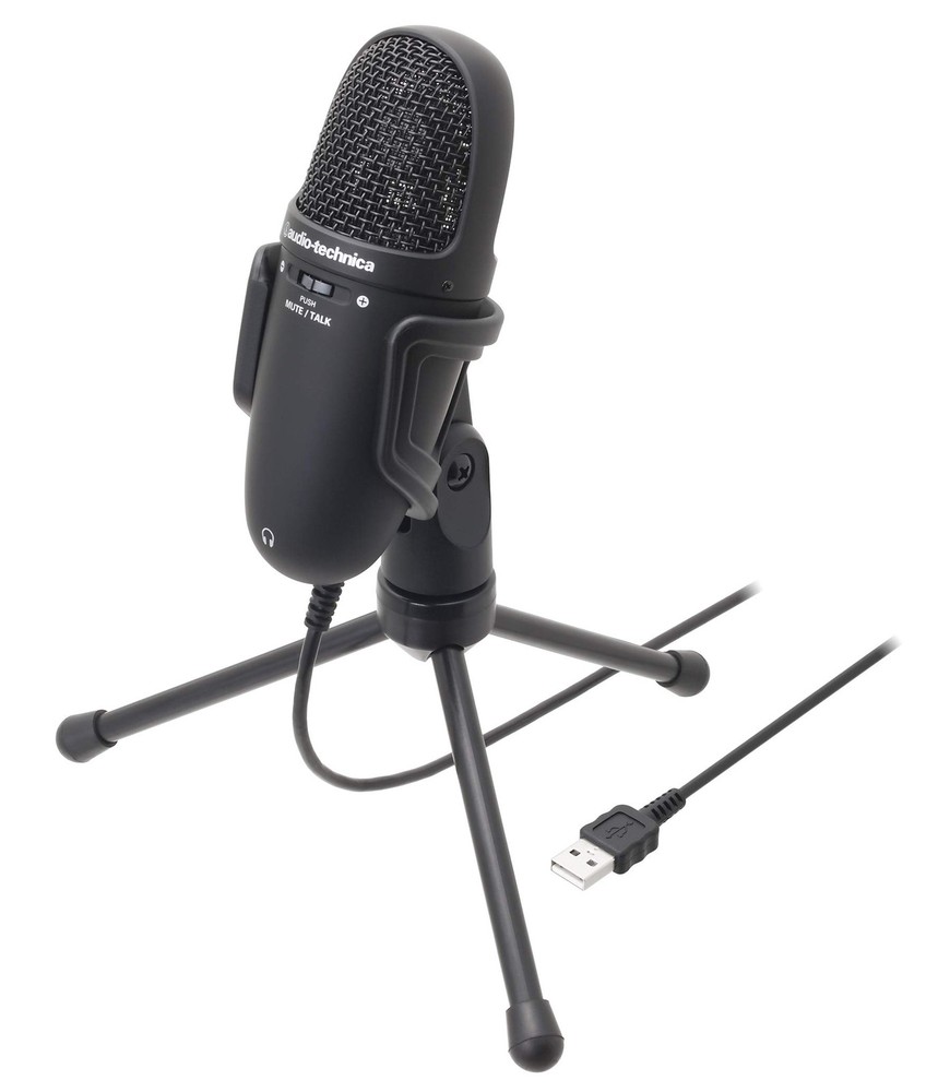 Audio Technica AT9934USB USB Condenser Microphone Work from Home/Live Broadcasti-image