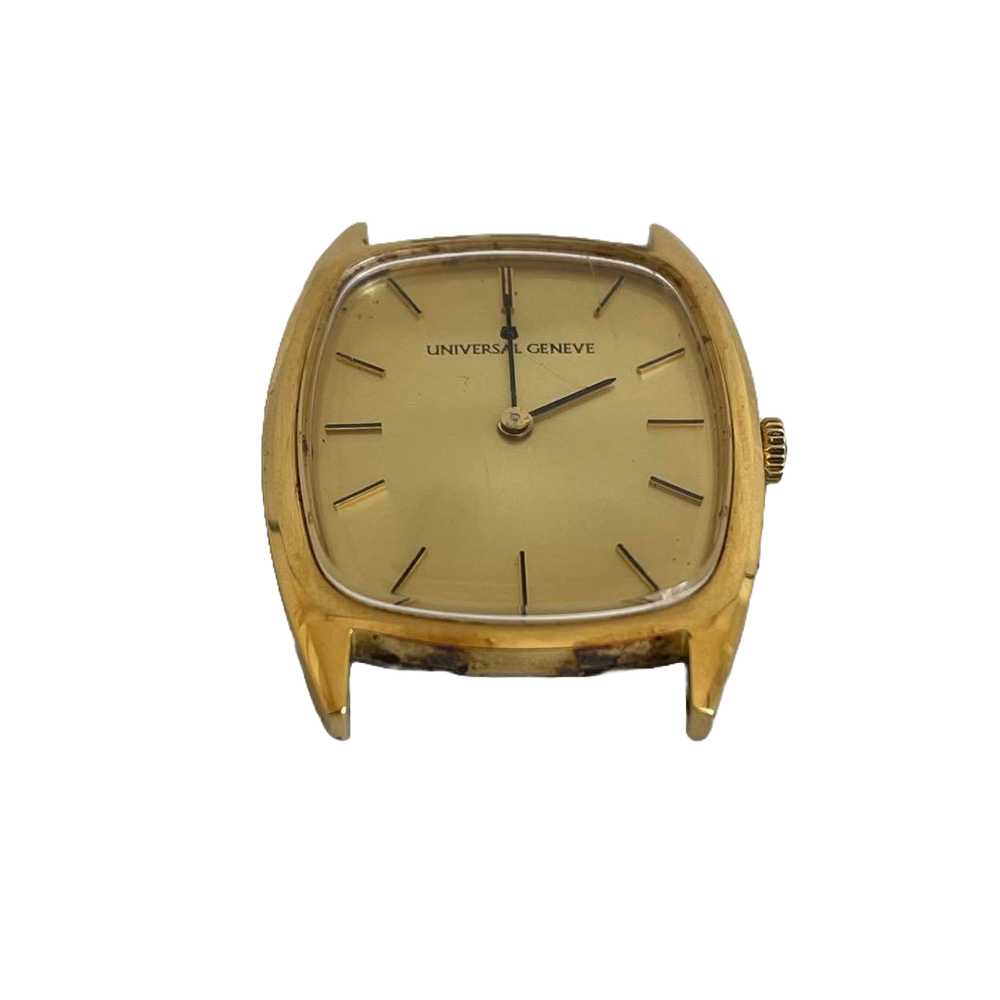 JUNK Universal Geneve Manual Winding Watch - Non-Working， No Strap