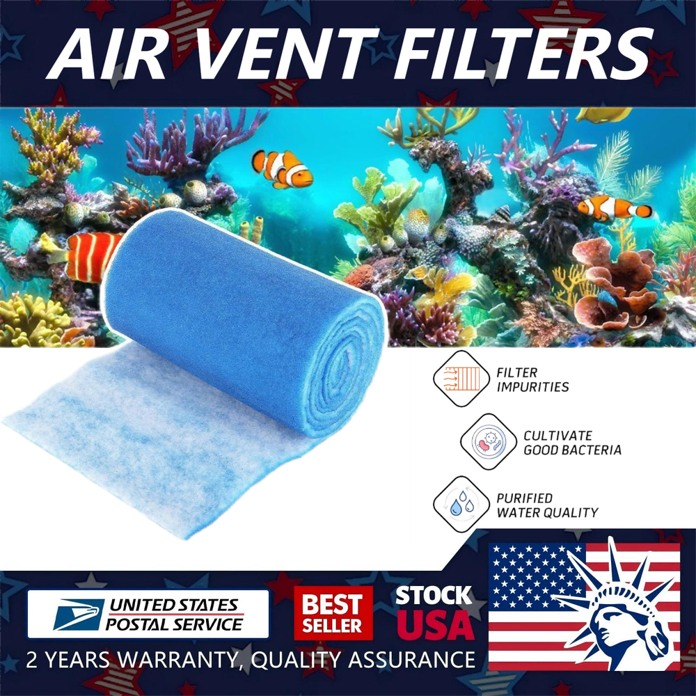 Electrostatic Air Vent Filter Kit for Ceiling Wall HVAC Furnace Vents