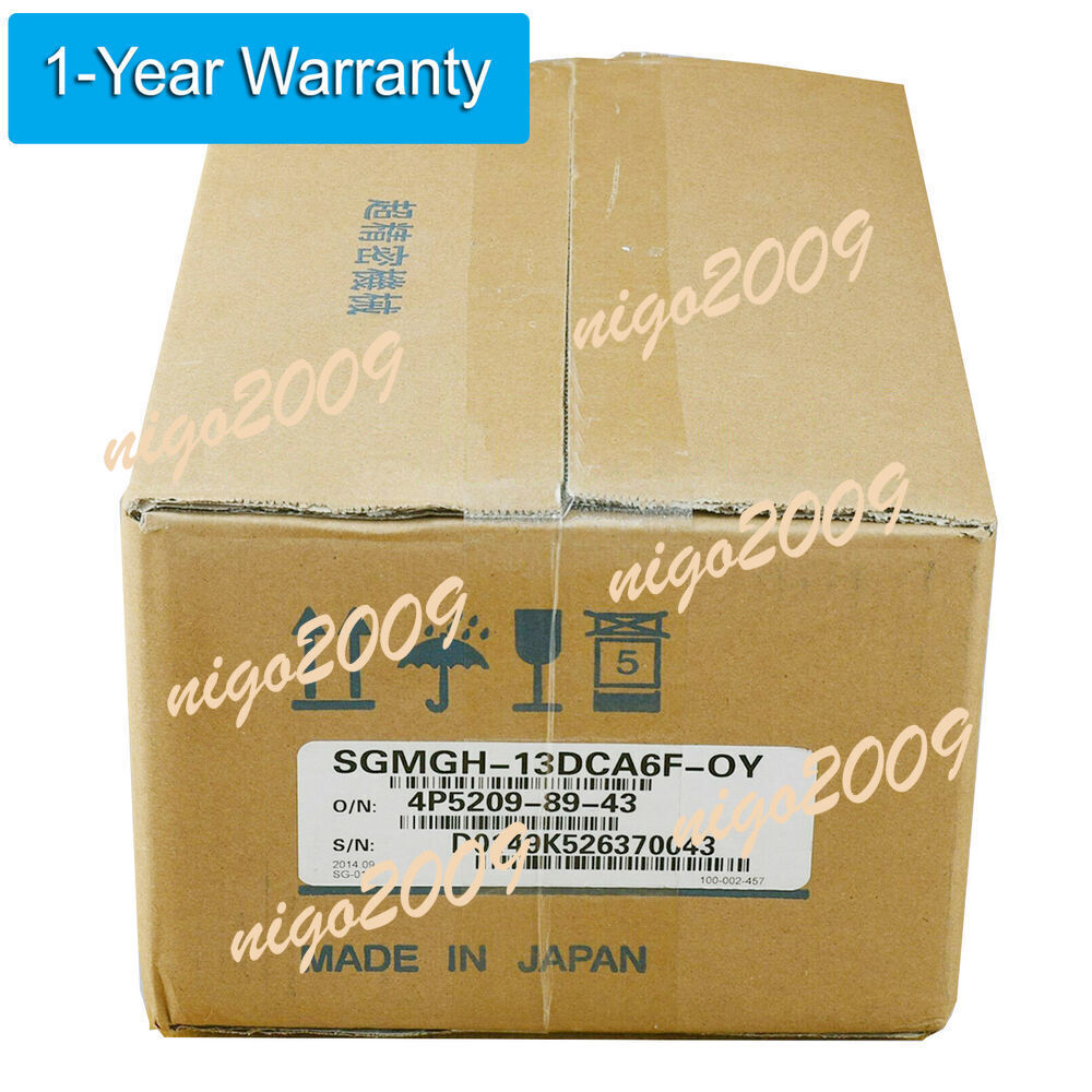 New In Box SGMGH-13DCA6F-OY AC Servo Motor #A6-4