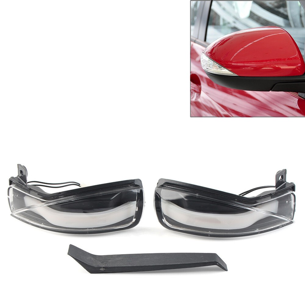 Side Mirror Lamp Turn Signal Light For Mazda 3 BL 2008-14 & 6 GH 2007-2015 Clear