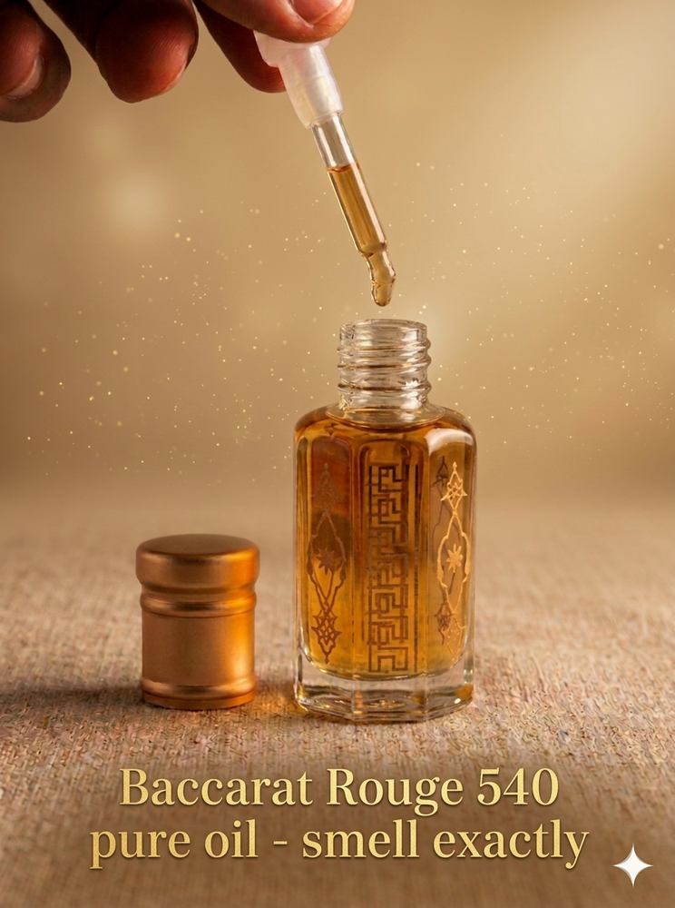 Baccarat rouge 540 pure oil - 12ML -very strong and long lasting- Inspired