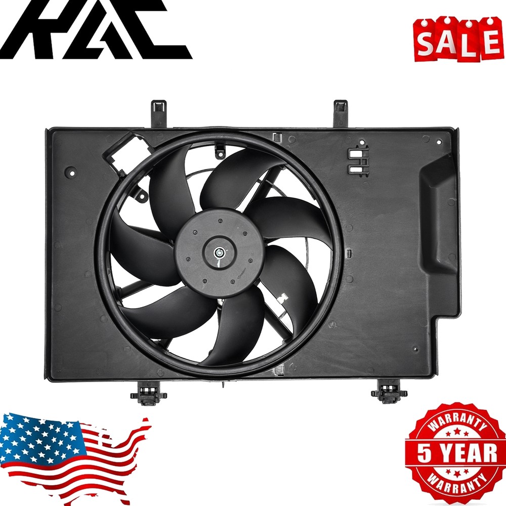 Radiator Cooling Fan For Ford Fiesta 2011 2012 2013 2014 2015-2019 1.6L 622500