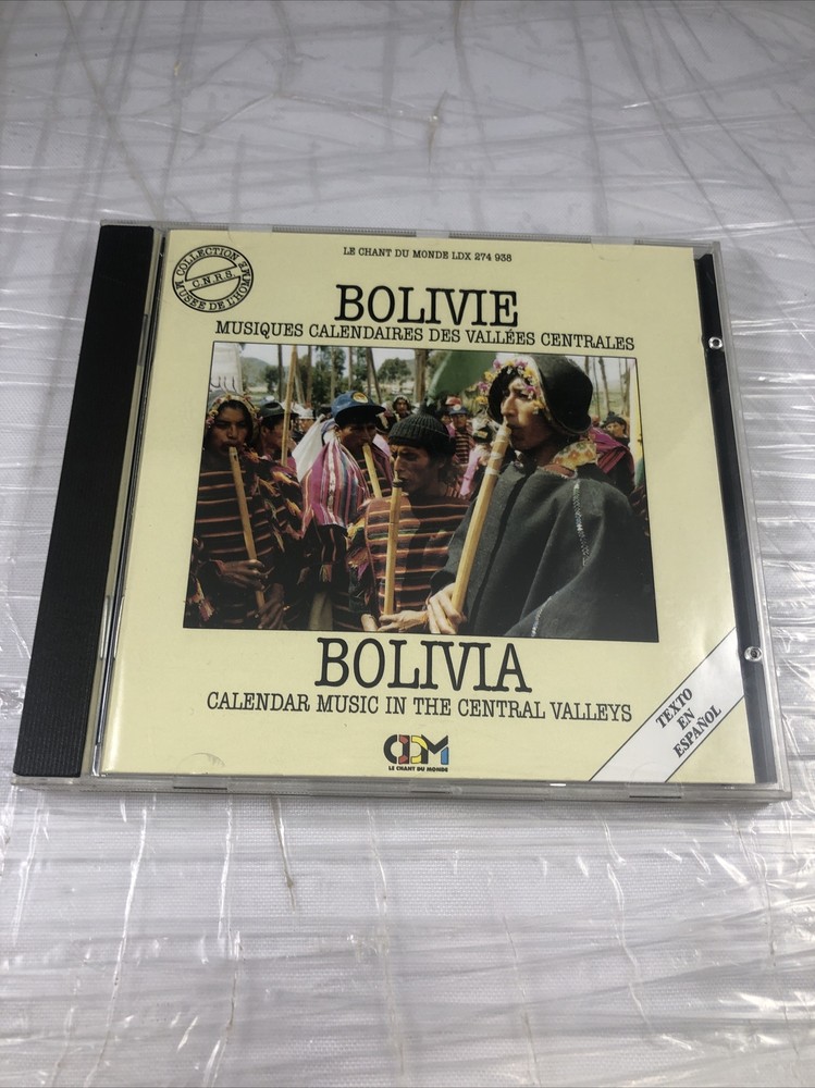 Bolivia Mystiques Calendaires Des Vallees Centrales Vintage Spanish Bolivian CD