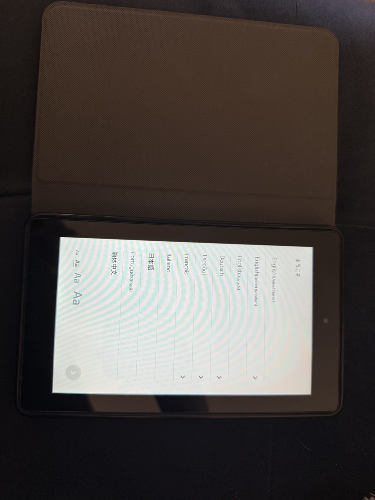 Amazon Kindle Fire 7 Tablet 16GB 9th Generation Black M8S26G