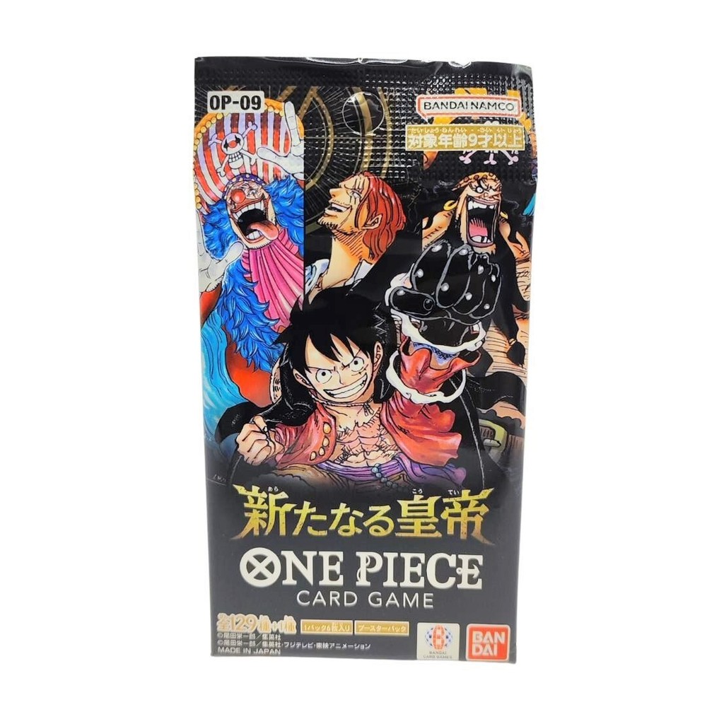 One Piece TCG OP-09 The Four Emperors Booster Pack/6 cards Japan Import Sealed
