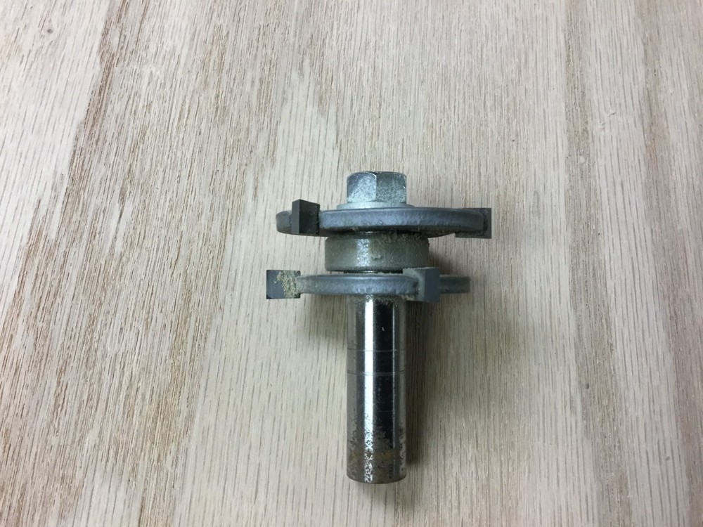 Vintage Used Sears Craftsman Tongue & Groove Router Bit #25404 - 1/2