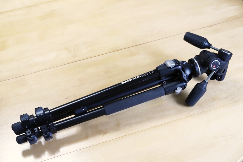Manfrotto 3001BPRO Tripod with 804RC2 Head - Photo Camera Support Italy