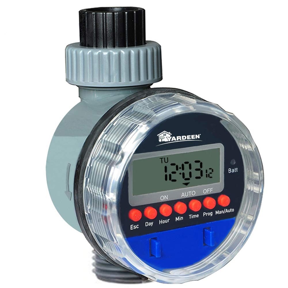 Electronic Water Timer Garden Irrigation Controller Digital Intelligence Wate...