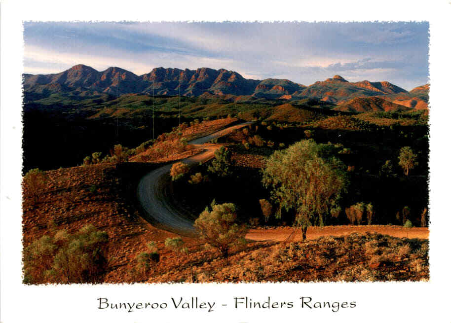 Bunyeroo Valley, Flinders Ranges, South Australia, International, Postcard