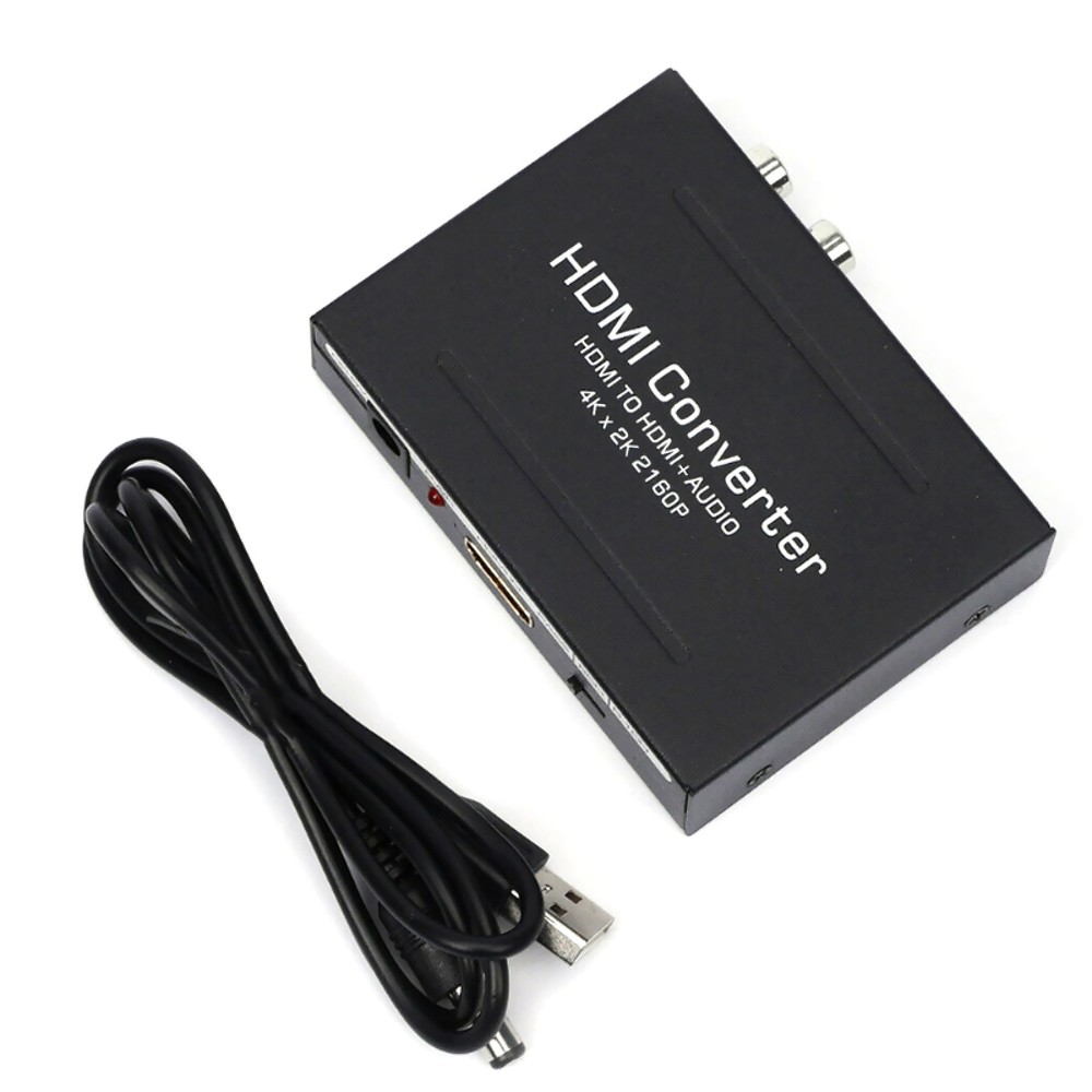 1080P HDMI Audio Extractor with SPDIF and Analog R/L Outputs