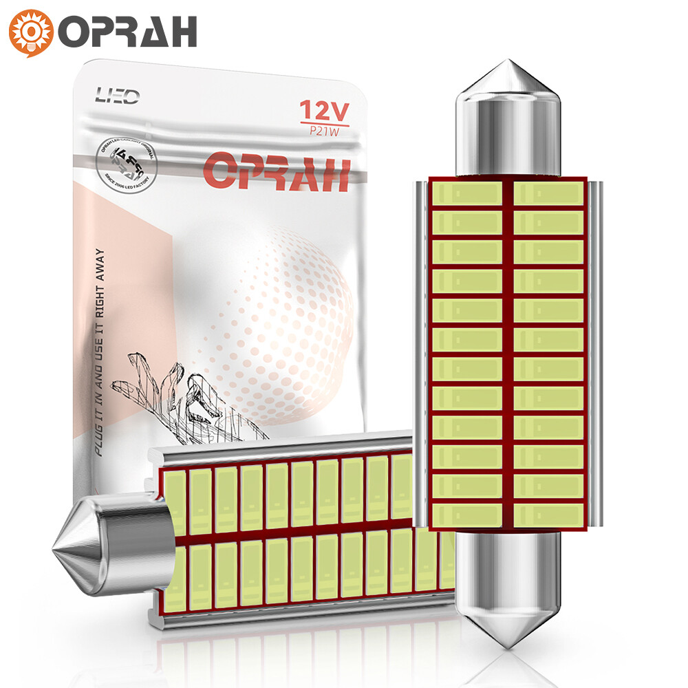 C5W 41mm 4014 Bright White LED Car Interior Map Dome Trunk Light Festoon Bulbs