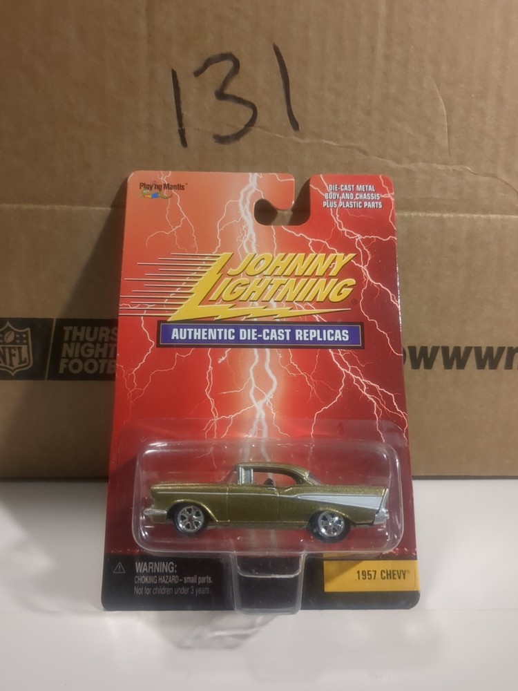 1957 Chevy Johnny Lightning 1:64 Scale Authentic Die-Cast Replica