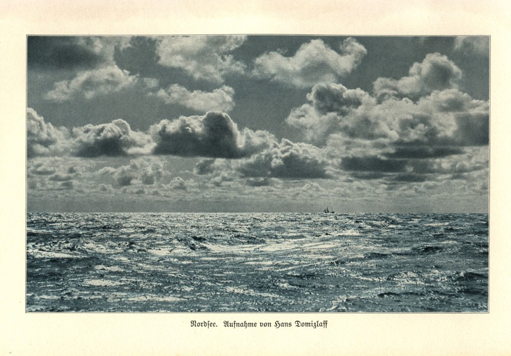 North Sea 1932 photo illustration by Hans Domizlaff