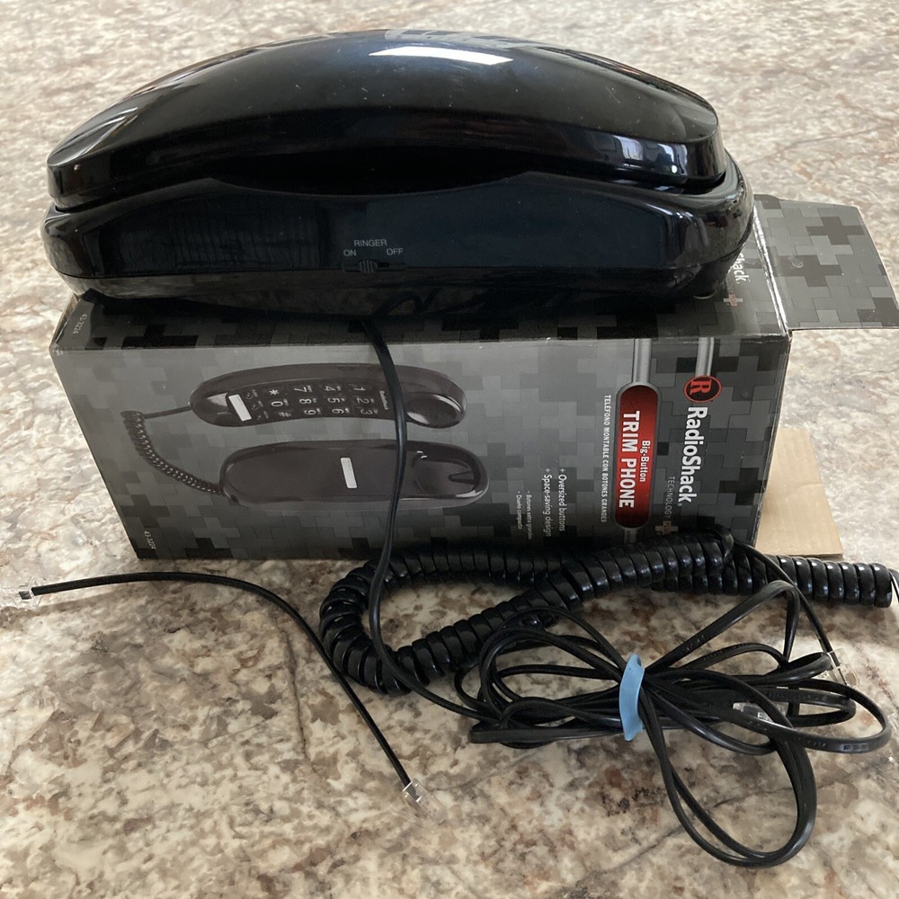 Radio Shack Big Button Trim Phone 43-3224