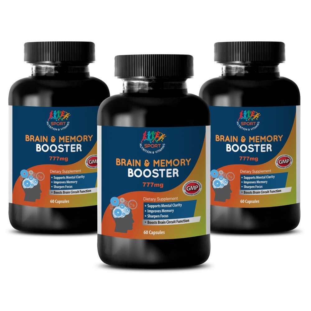 St Johns Wort 777mg Extract with L Carnitine for Brain Memory Focus & Energy Boost  