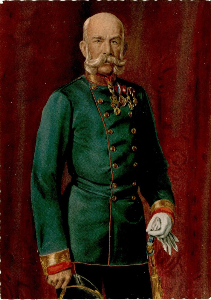 Franz Joseph I, Kaiser von Österreich, 1916, Wien, Fotoverlag A Postcard