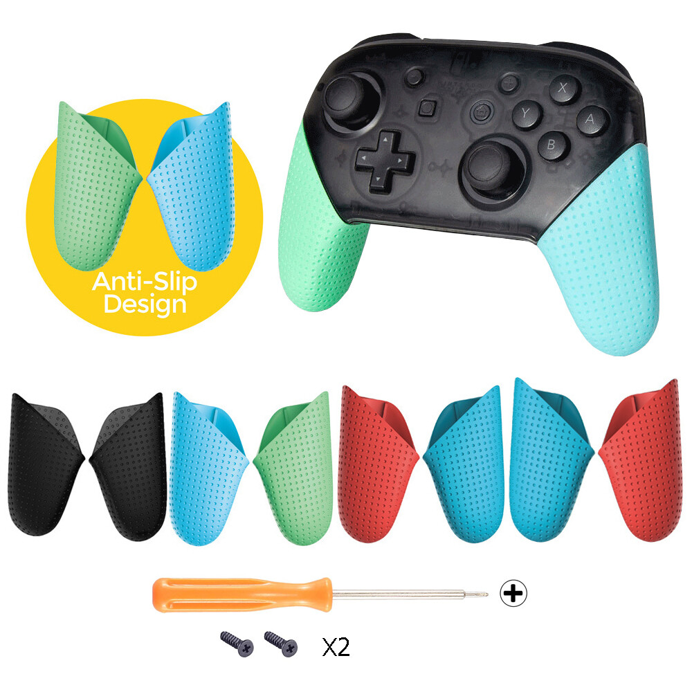 For NS Switch Pro Controller Replacement Handle Grip Soft Case Hand Grip Shell
