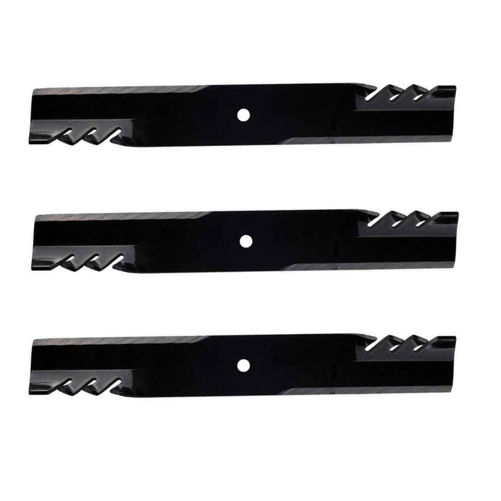 (3) Toothed Mower Blades Fits Bobcat Predator Pro Procat 52