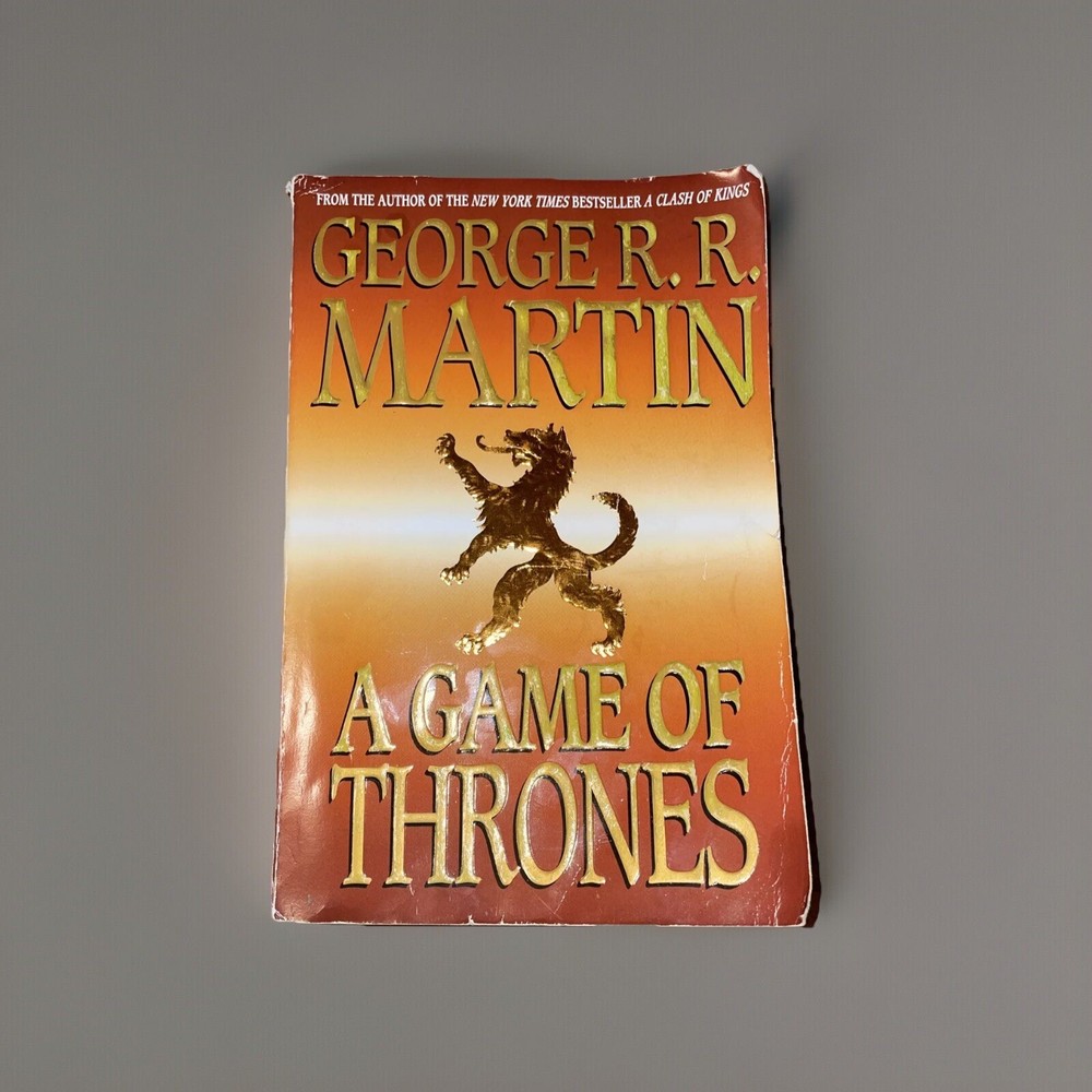A Game of Thrones Book 1 George RR Martin Bantam Paperback 2005