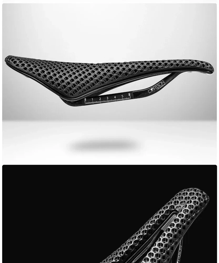 Selle Carbone Vélo Route/VTT – 140mm, 150g, Super Légère – Neuf