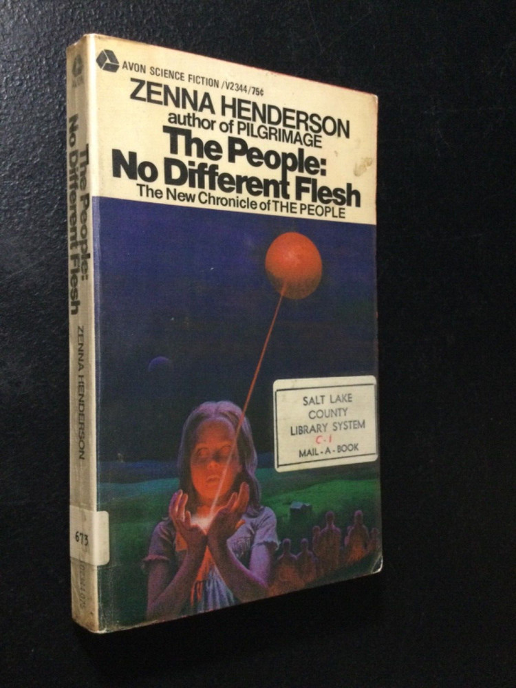 The People: No Different Flesh by Zenna Henderson 1968 Paperback (Avon) VG