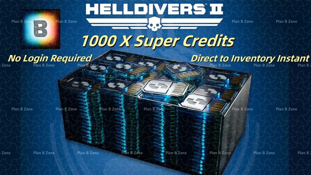 Helldivers 2 1000 x Super Credits, Direct to Inventory Instant.(Digital Product)