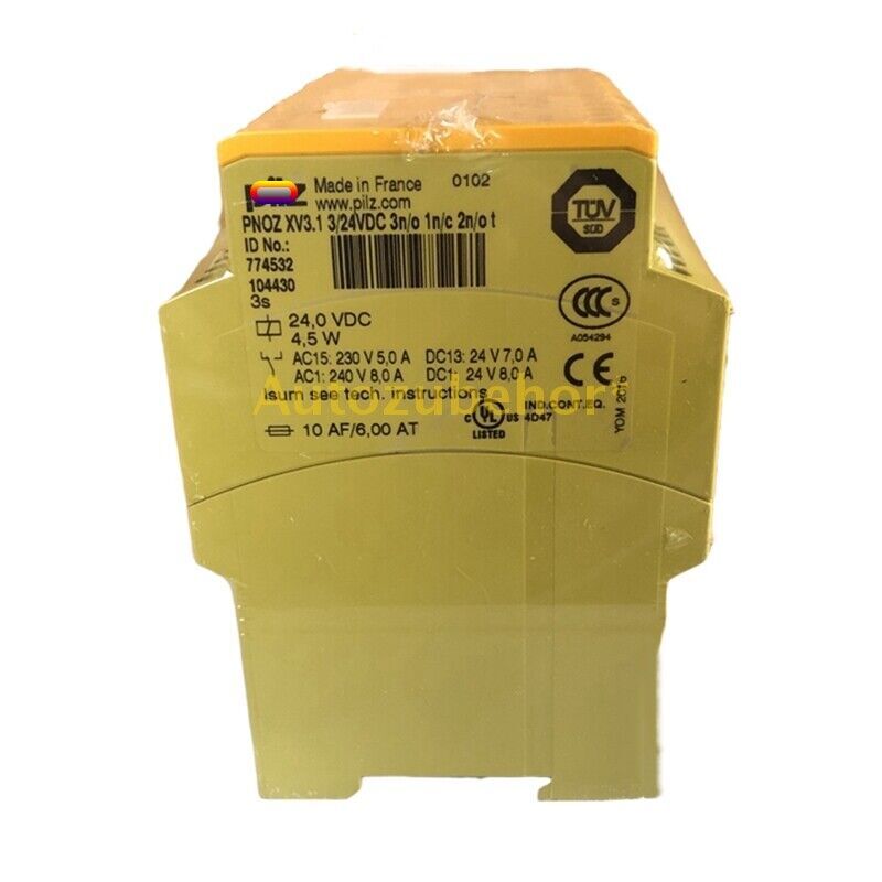 1PCS New PNOZ XV3.1 3/24VDC 3n/o 1n/c 2n/o t Safety Relay 774532 #A6-4