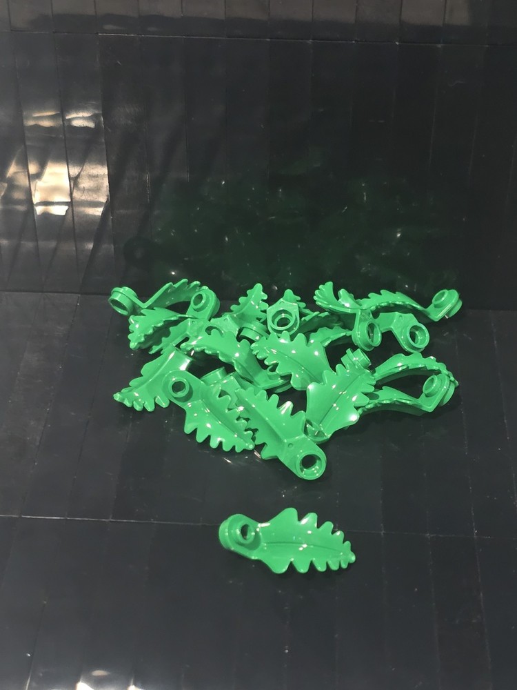Lego, 20 Quantity, Green Fern Element Piece