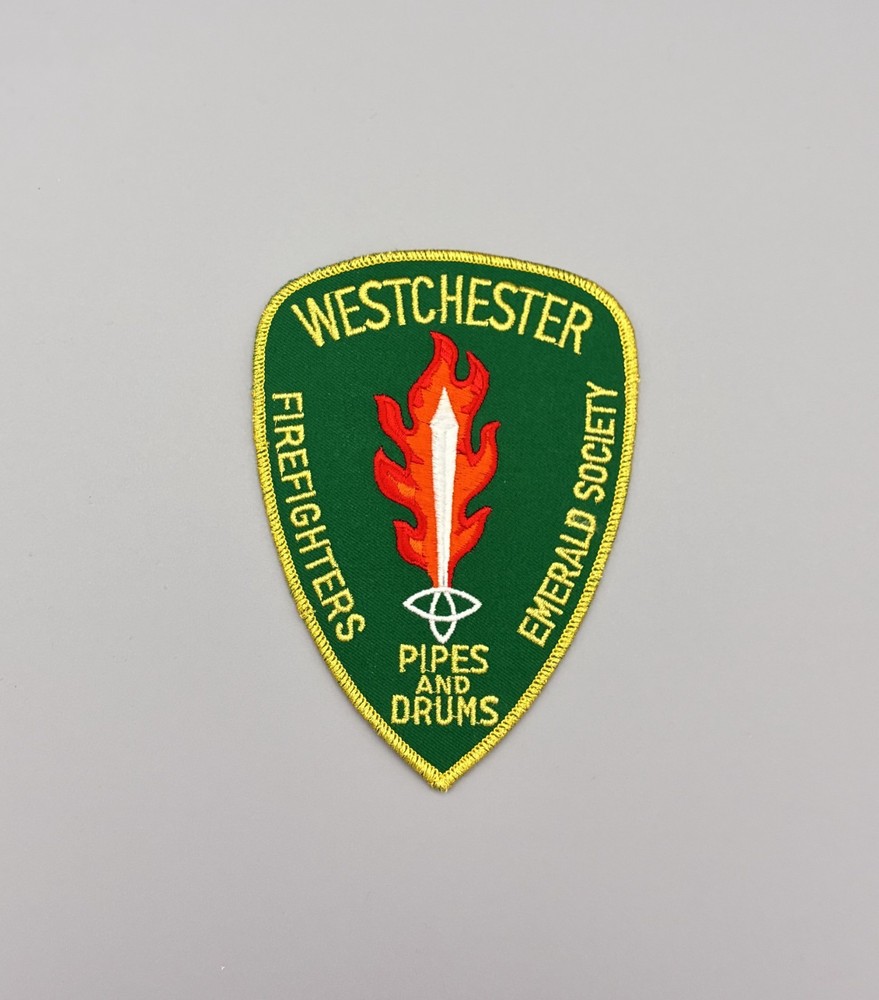 *FIREFIGHTERS EMERALD SOCIETY Westchester Co. * NY/ Patch  Vintage