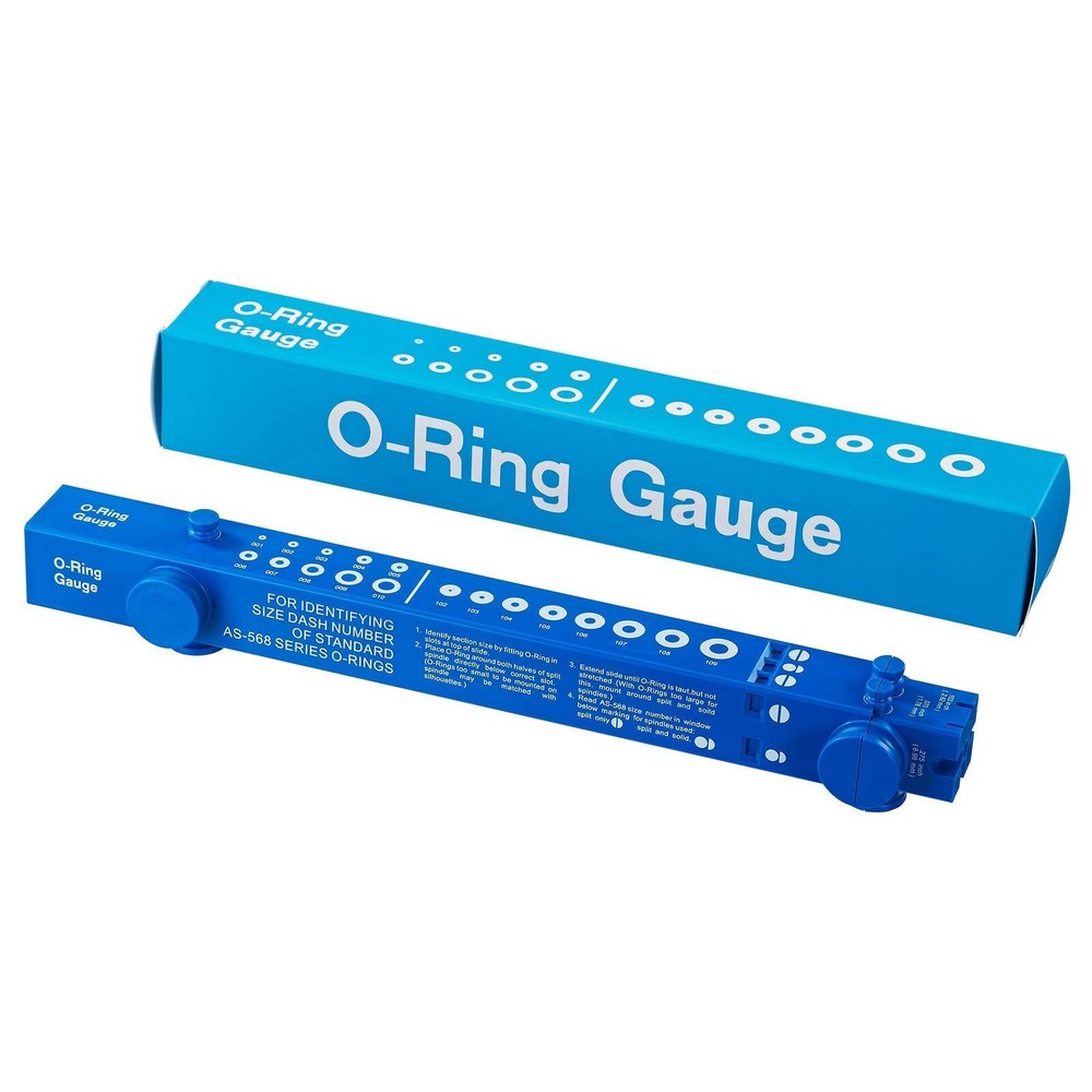 Telescoping O-Ring Sizing Plastic Gauge Slide Style for Smart Work