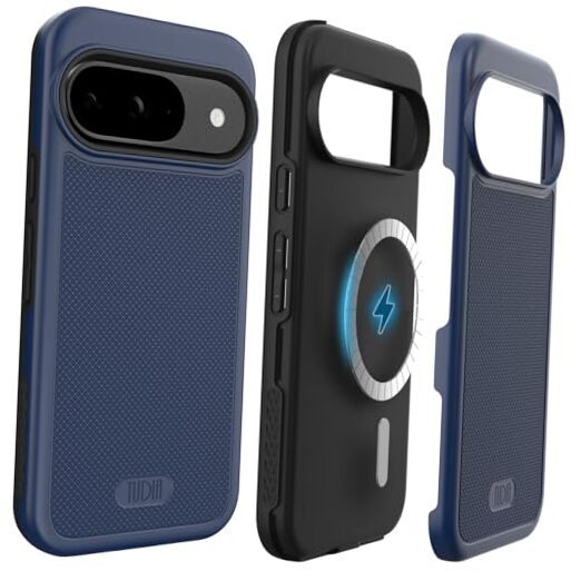 MergeGrip [] Designed for Google Pixel 9 / Magsafe Compatible Indigo Blue