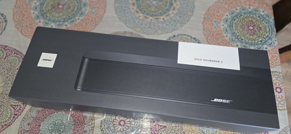Bose sound bar.