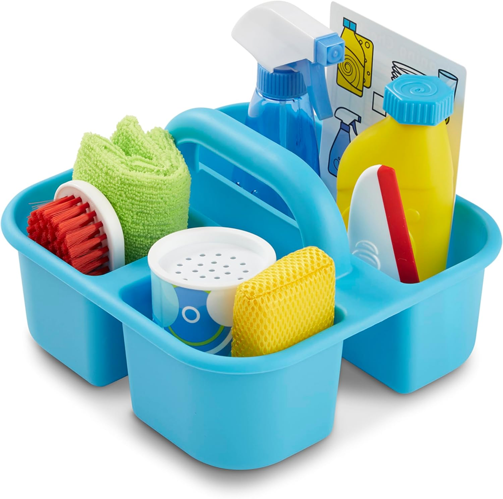 Spray, Squirt & Squeegee Play Set - Pretend Play Cleaning Set