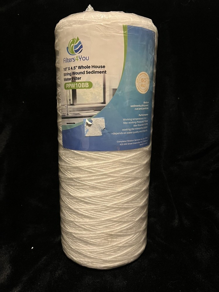 Filters4You CTO10 Whole House Carbon Block Water Filter 10” x 4.5