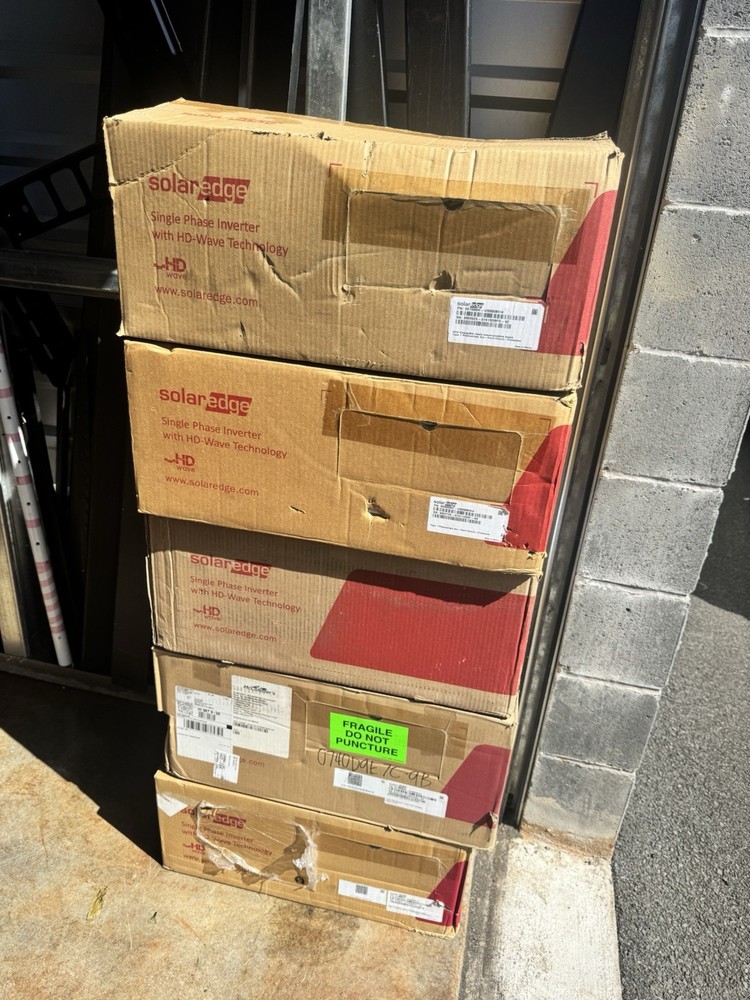 SolarEdge SE6000H-US000BEU4 HD-Wave Single Phase Grid-Tie Inverter 6000W 240VAC