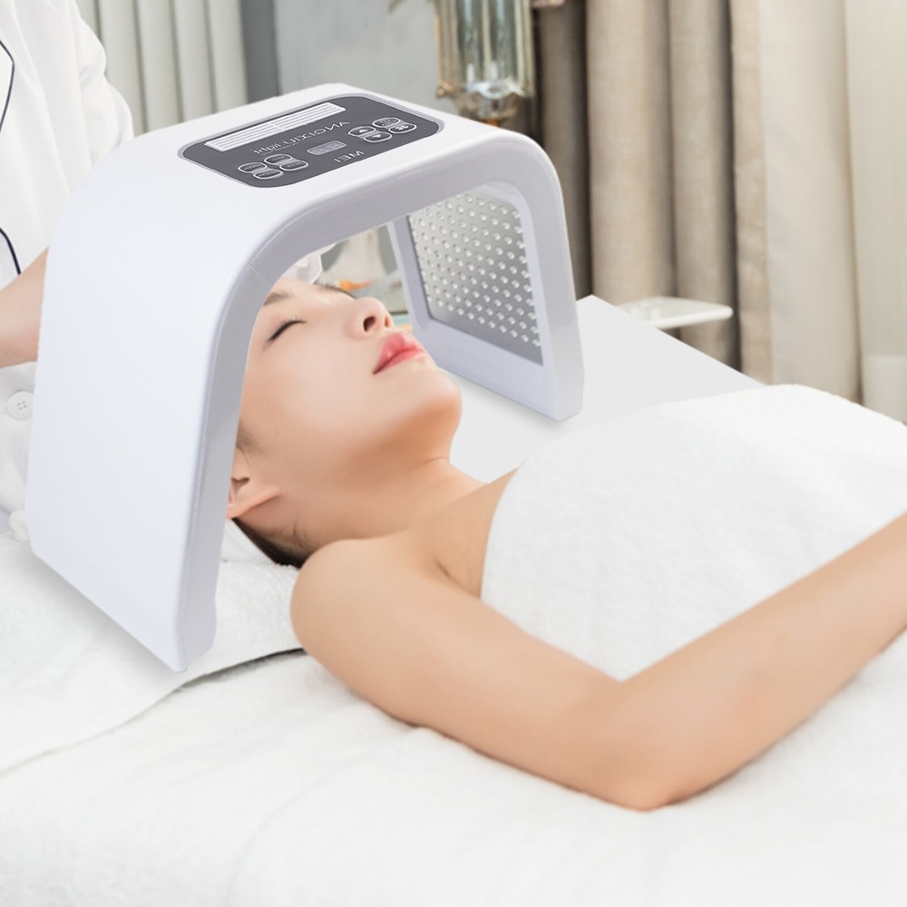 LED-Face-Mask-Light-Therapy 7 in 1 Color LED Face Mask SPA Facial Equipment
