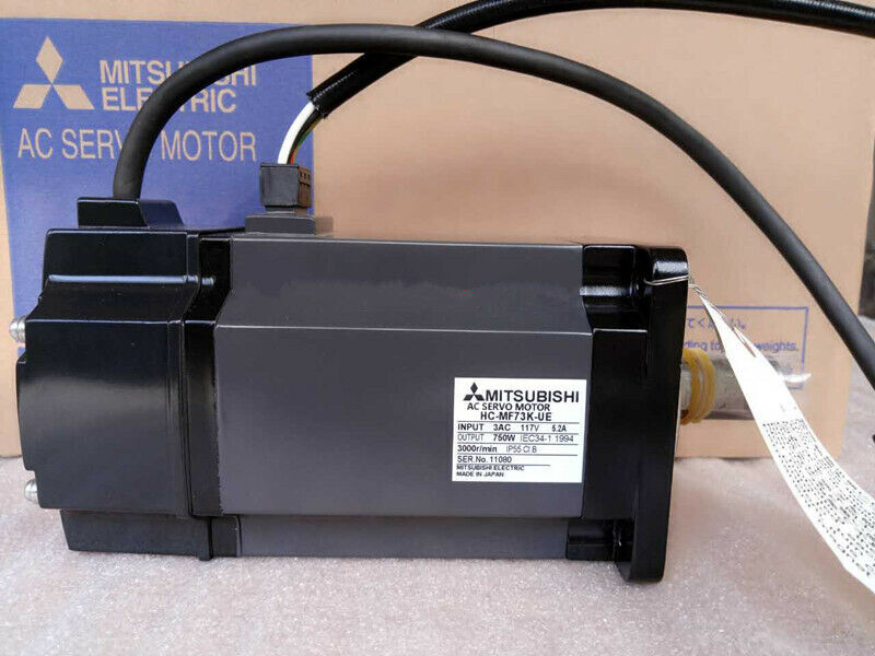 MITSUBUSHI HC-MF73K-UE AC SERVO MOTOR HCMF73KUE New In Box Expedited Shipping #A